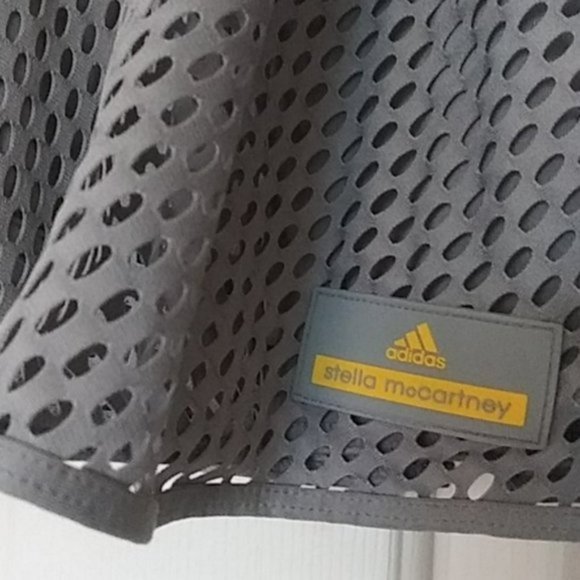NWT Adidas Stella McCartney Laser tennis skort skirt M Medium gray - Picture 11 of 14